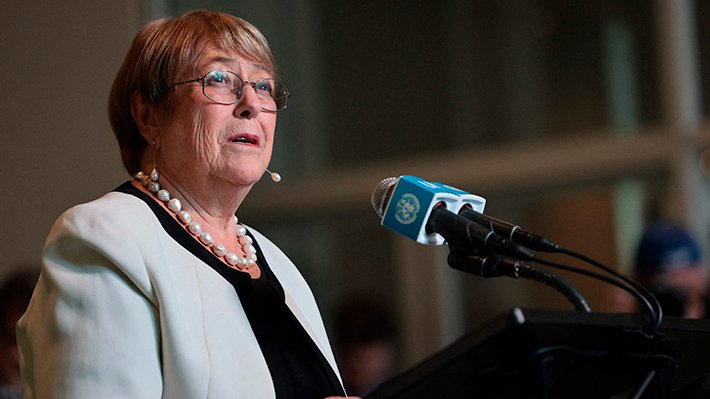 El gobierno de turno y Bachelet a la ONU